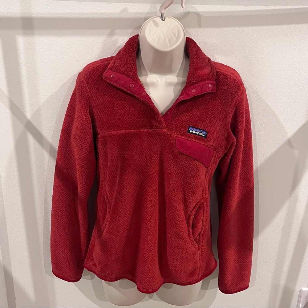 Patagonia Cozy Gorpcore Athletic Outdoors ReTool Snap T Pullover Jacket